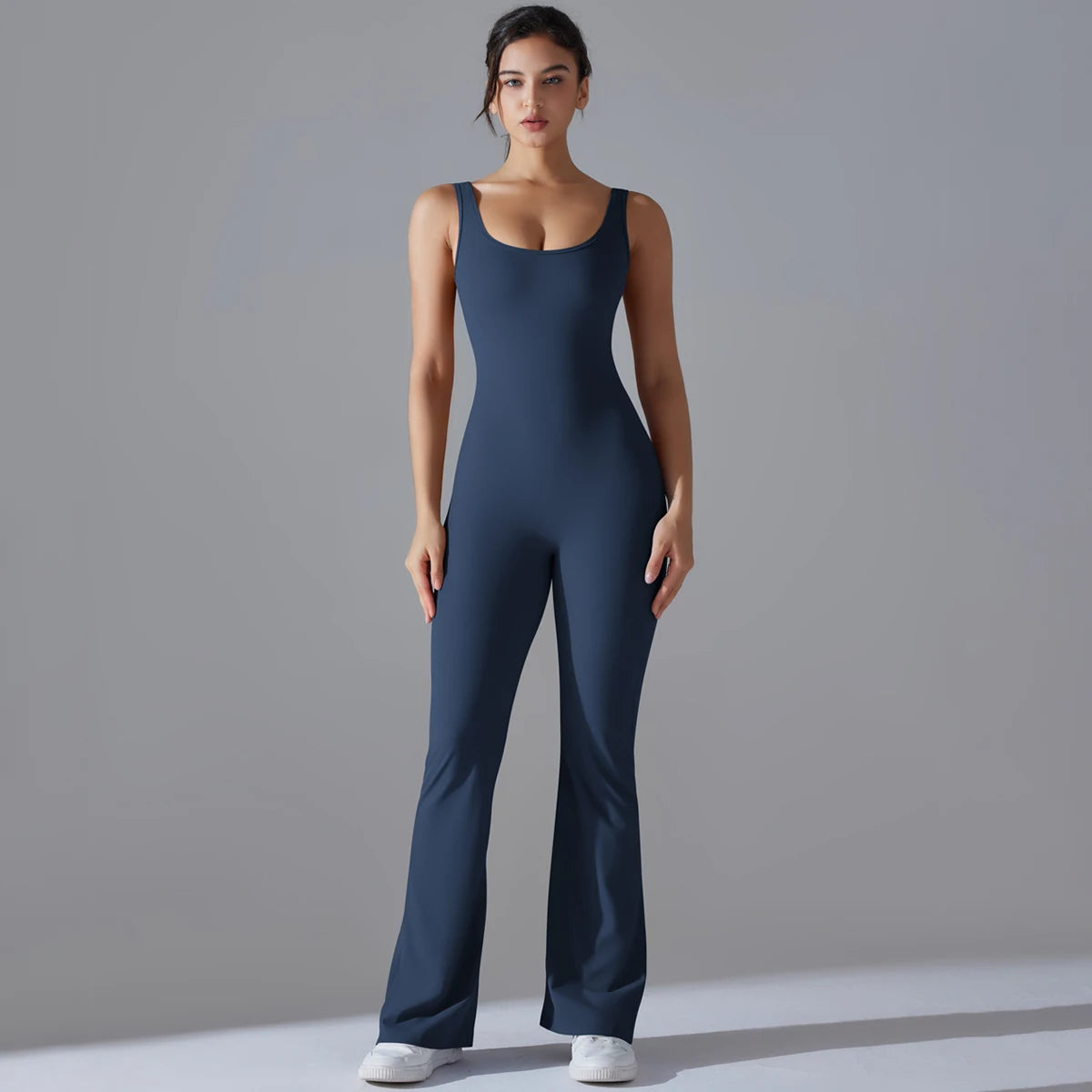 Sexy Back-V Gym Jumpsuit & Yoga Romper