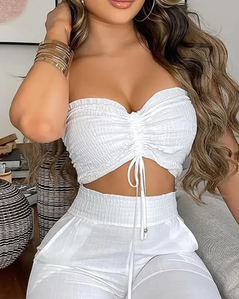 Two Piece Set Women Outfit Summer Fashion