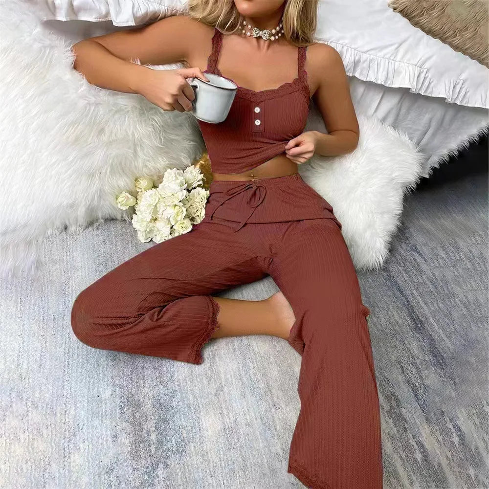 Sexy Women's Pajama Lounge Set