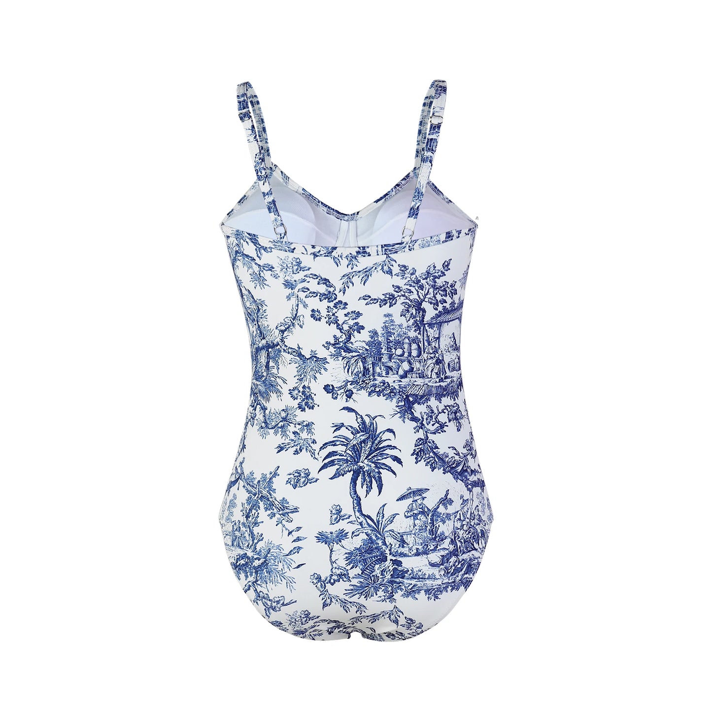 Push-Up Monokini Skirt Bikini Set