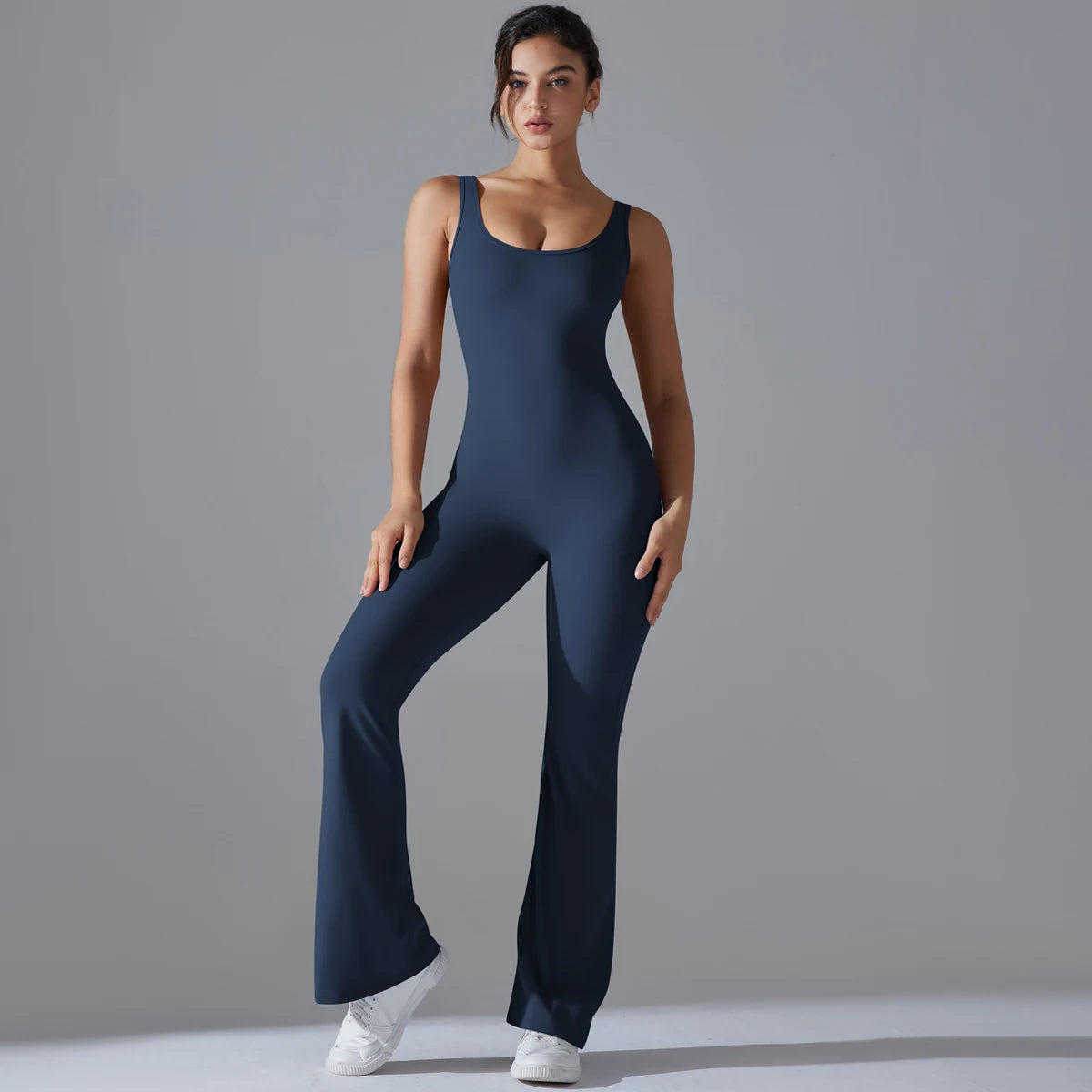 Sexy Back-V Gym Jumpsuit & Yoga Romper